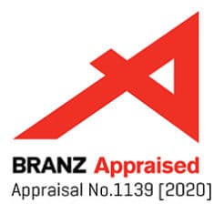 BRANZ Approved 235x235 - Technical information & specifications
